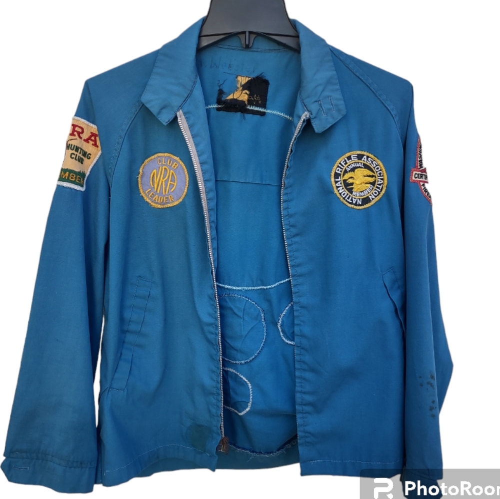 Vintage child's NRA club jacket